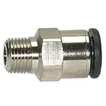 Riegler Gerade Steckverschraubung »click-clock «, R 1/8 a., Schlauch- Ø4
