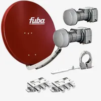 Fuba Sat Anlage 2 Teilnehmer - 2 Satelliten |