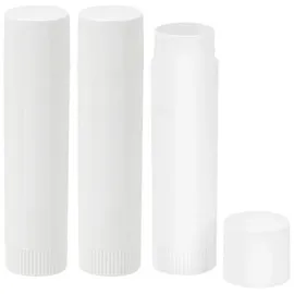 Glorex  Aufbewahrungsbox Lippenstift-Hülsen 3-tlg. weiß