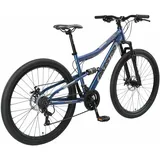 Bikestar Fully Mountainbike 27,5 Zoll RH 43 cm Damen blau