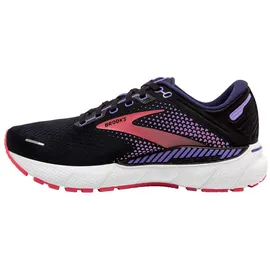 Brooks Adrenaline GTS 22 Damen black/purple/coral 38,5