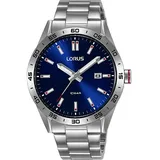 Lorus Herren Analog Quarz Uhr mit Metall Armband RH961NX9, Silber