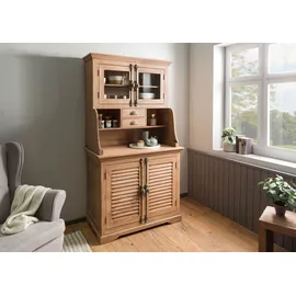 MASSIVMOEBEL24.DE Buffet Mango 106 x 60 x 196 cm Beige