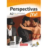 Cornelsen Verlag Perspectivas ¡Ya! - Spanisch für Erwachsene - Aktuelle Ausgabe - A2: Kurs- und Übungsbuch mit Vokabeltaschenbuch und Lösungsheft - Mit zwei CDs sowie ... DVD (Perspectivas ¡Ya!, Aktuelle Ausgabe, A2)