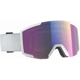 Scott Shield Skibrille (Größe One Size, weiss)