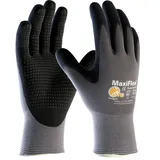 Atg MaxiFlex Endurance 34-844 Gr.9 grau/schwarz Nyl.m.Nitril EN388 Kat.II