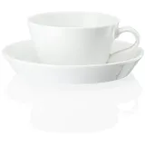 Teetasse 2-tlg. 0,22 l - ARZBERG TRIC - Dekor Weiß - 1 Set