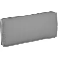VidaXL Palettencushion für Sitz/Rückenlehne Grau 120x50x12 cm Oxford-Gewebe