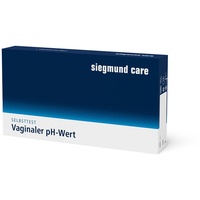 Siegmund care Vaginaler pH-Wert Selbsttest Teststäbchen 5 St