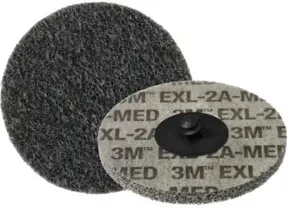 3M Roloc Kompaktscheibe XL-DR, 76,2 mm Durchmesser, Körnungsvergleich: 180/6