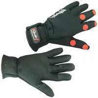 Gamakatsu Power Thermal Gloves Rot/Schwarz XL