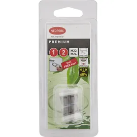 Neoperl wassersparendes Innenteil M22/M24, 2 Stück