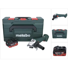 Metabo W 18 7-125 Akku Winkelschleifer 18 V 125 mm + 1x Akku 5,5 Ah + metaBOX