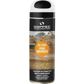soppec Baustellenmarkierspray Pro Marker weiß 500 ml