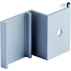 Rutec Projekt Montageklammer für Aluminium-Profie,l Z-Form, für Schrankmontage o.ä. RUP-PFH499