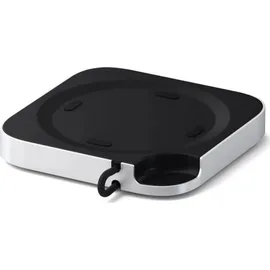Satechi Stand Hub Mac Mini M4 SSD Enclosure Silber