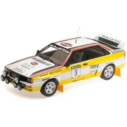 MINICHAMPS® 155841103 1:18 AUDI QUATTRO A2 - AUDI SPORT - BLOMQVIST/CEDERBERG - WINNERS SANYO RALLY OF NEW ZEALAND 1984