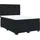 vidaXL Boxspringbett 140 x 200 cm Schwarz