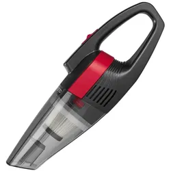 CLEANmaxx Akku-Handstaubsauger - 600 ml Inhalt - USB - Grau/Rot
