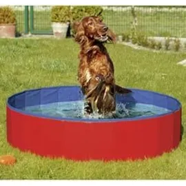 Karlie Doggy Pool Hundepool 120 cm Blau/Rot