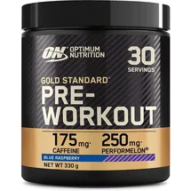 Optimum Nutrition  Gold Standard Pre-Workout Blue Raspberry Pulver 330 g