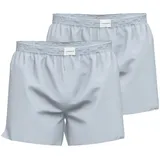 Tom Tailor Boxershorts aus Baumwolle im 2er-Pack, Hellblau, XXL