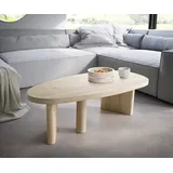 DeLife Wohnzimmertisch Wido Mango White Wash, Couchtische