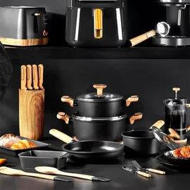 BERGNER Charcoal Kochtopf 24 cm rund