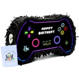 Nislai® Controller Pinata Geburtstag | Ideal für die Pinata Geburtstag Junge | die Gaming or Videogame Party Dekoration | Pinata Geschenk | u. 43x25x10