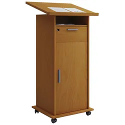 VCM Stehpult »Meeta«, BxHxL: 50 x 108,3 x 60 cm - braun