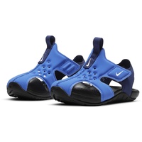 Nike Sunray Protect 2 (TD) Sneaker, Signal Blue/White-Blue Void-Black, 18.5