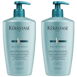 Kérastase Bain Force Architecte 2 x 500 ml + Resistance Fondant Extensioniste 75 ml Geschenkset