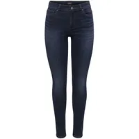Only Damen Jeans ONLWAUW BJ581 Skinny Fit - Blau