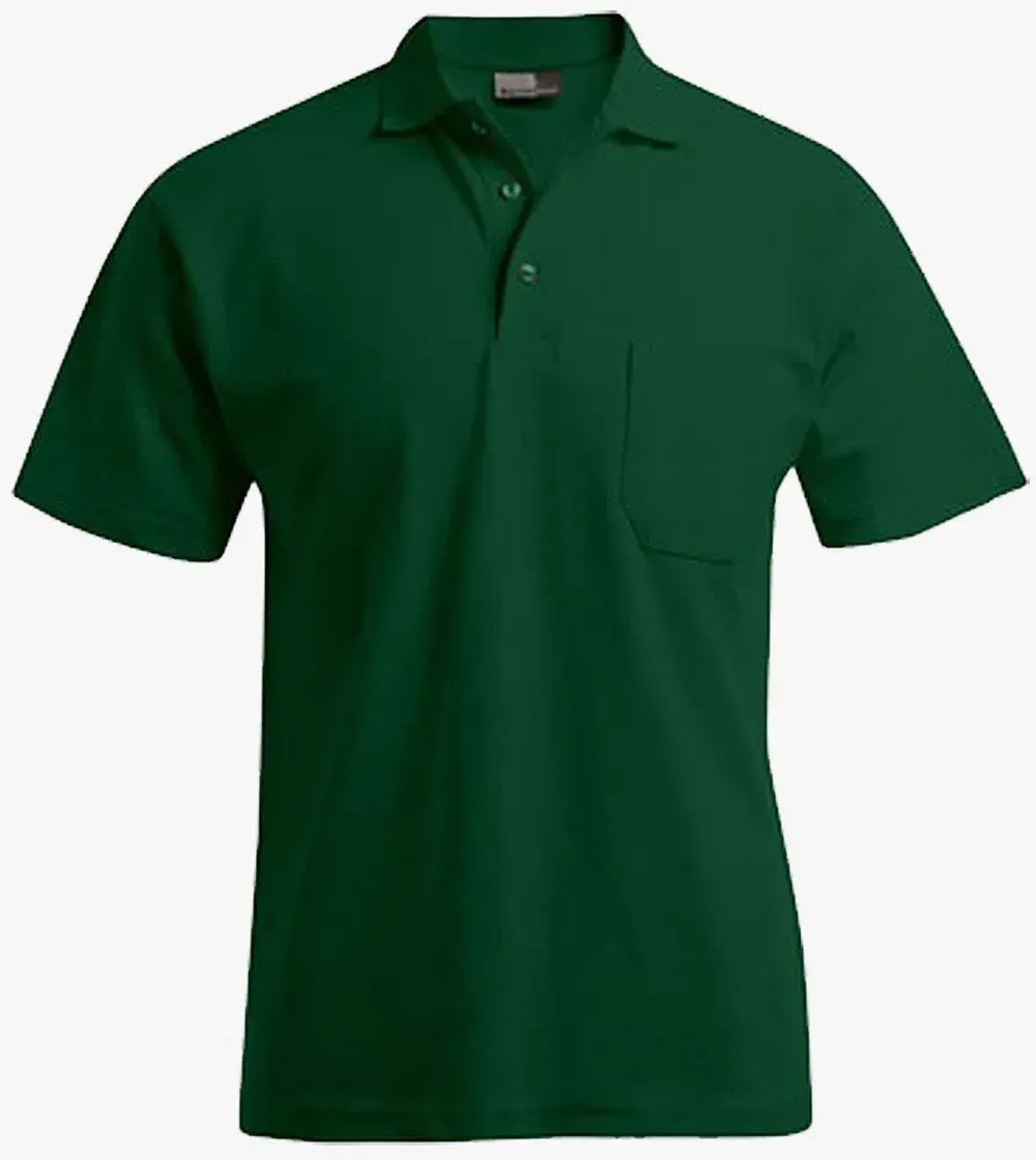 Promodoro - Polo mit Brusttasche - Forest / 5XL