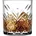 52790 Whisky Tumbler im Kristall-Design Höhe 9 6 cm 345 ml 4 Retro-Design