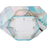 Disney Unisex 06908 Soleil Strandtasche Summer, Blau Frozen 2 Einheitsgröße