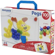 MINILAND BABY Miniland Pegs 20 Mm 100-tlg. Multicolor