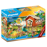 Playmobil Family Fun Abenteuer-Baumhaus mit Rutsche 71001