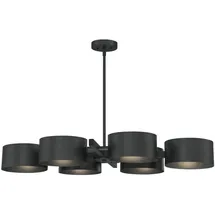 Westinghouse Zaro 6 E27 schwarz Metall