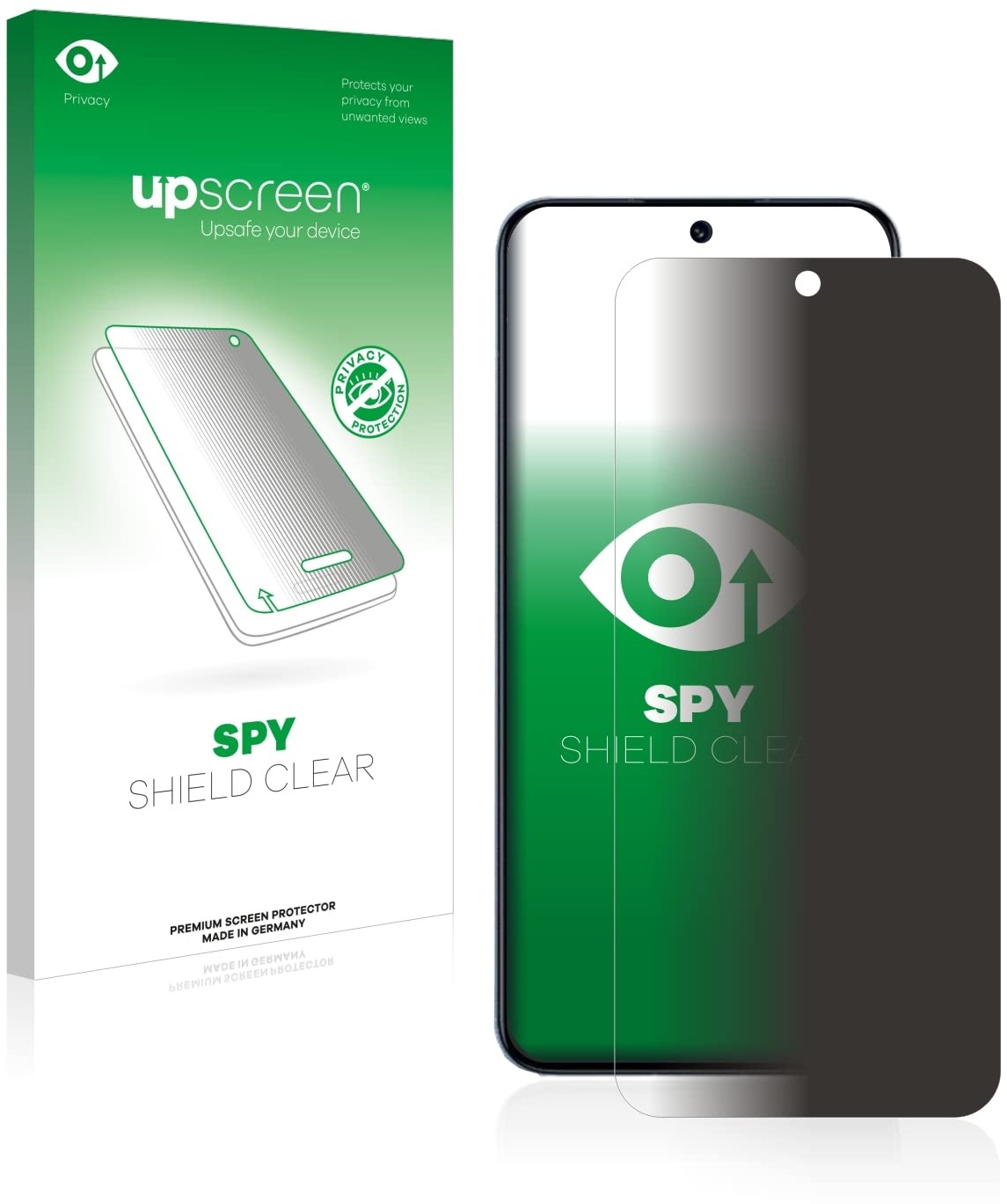 upscreen Anti-Spy Blickschutzfolie für Xiaomi 13 Privacy Screen Displayschutz-Folie [Sichtschutz, Blaulichtfilter]