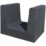 EHL Beton U-Stein Anthrazit 40 cm x 50 cm x 40 cm