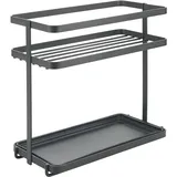Metaltex Gewürzregal Lva 2 Etagen 0 x 0 x 0 cm Schwarz