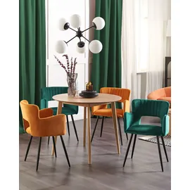 Beliani Esszimmerstuhl 2er Set SANILAC