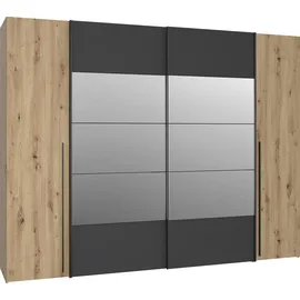 Forte Rayong 270,3 x 210 x 61,2 cm braun/schwarz