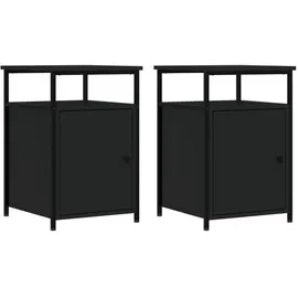 vidaXL Nachtschrank 40 x 42 x 60 cm Schwarz