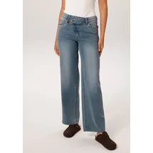 Aniston CASUAL Straight-Jeans in blue used, | Gr.: 40