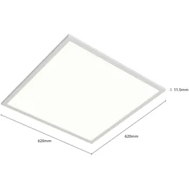 ARCCHIO Vinas 1 flammig eckig weiß