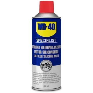 WD-40 Specialist Motorrad Silikonglanzspray 400ml | | Motorrad Glanzspray | WD40 Pflegemittel | Motorrad Silikonspray