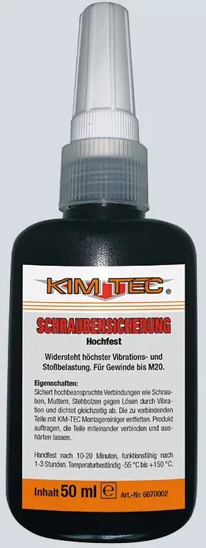 Kim-Tec Schraubensicherung SSH Hochfest Grün 50 ml