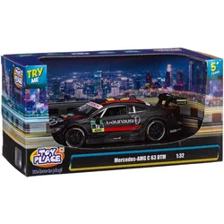 Müller - Toy Place - 1:32 Modellauto mit Rückzugmotor, Licht + Sound, sortiert
